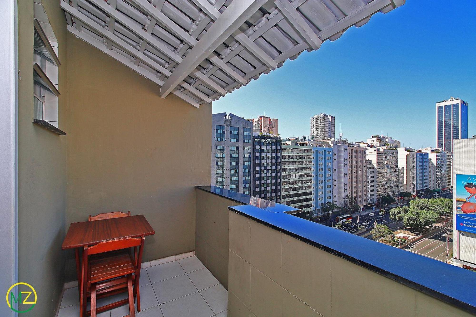 Studio Com Pequena Varanda Em Copacabana Rio de Janeiro Exterior foto